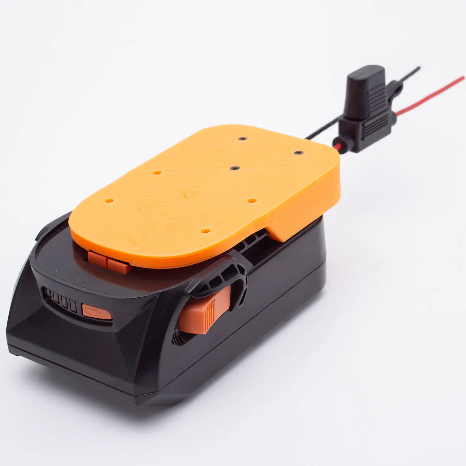 DIY Adapter Power Wheel Batterie Konverter für Ridgid AEG 18 V Lithium-Batterie für Rc Auto, Robotik 14 AWG Drähte (KEINE Batterien) – Detail 2