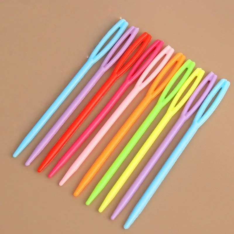 30 pcs 7cm Yarn Weaving Needles Large Eye Easy Threading, designed for Handmade Doll Making, Blunt Tip Safe Design