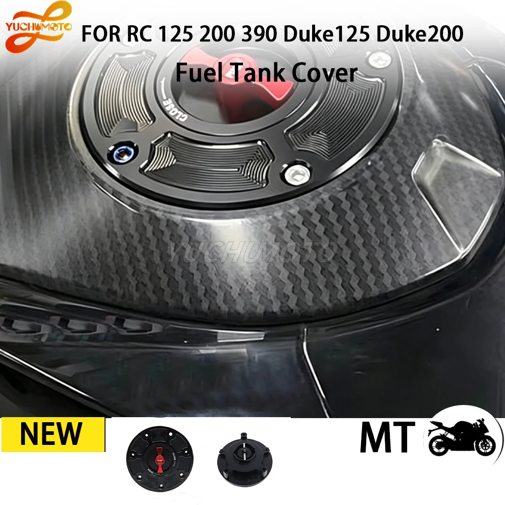 for KTM RC 125 200 390 DUKE Duke125 Duke200 Duke390 RC125 RC200 RC390 Motorcycle Accessories Oil Tank Cover Gas Fuel Tank Cap