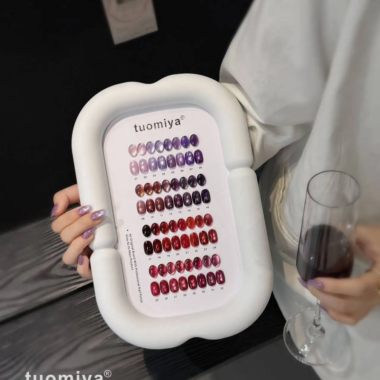 TUOMIYA 2026 New 32 Colors Multicolor Cat Eye Nail Gel Set High Quality Long Lasting Non-toxic UV Gel for Nail Salon Wholesale