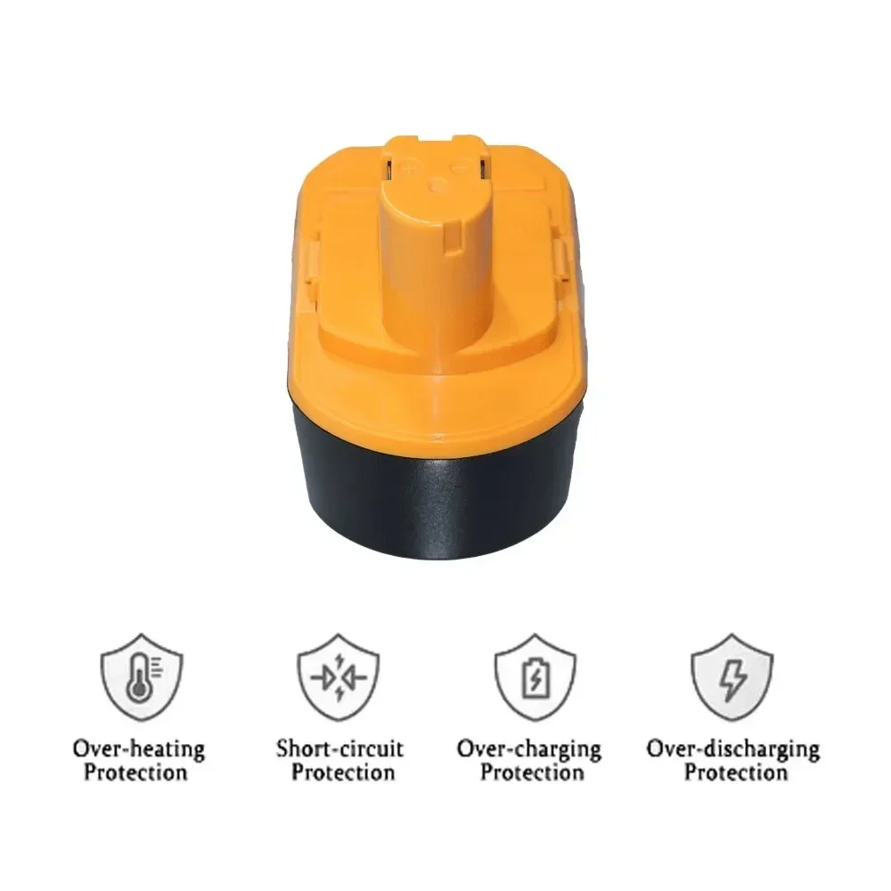 2026 14.4V 4800/6800/9.8Ah NIMH بطارية ل Ryobi استبدال البطارية ل مثقاب لاسلكي R10521 RY6201 RY6202 130224010 130224