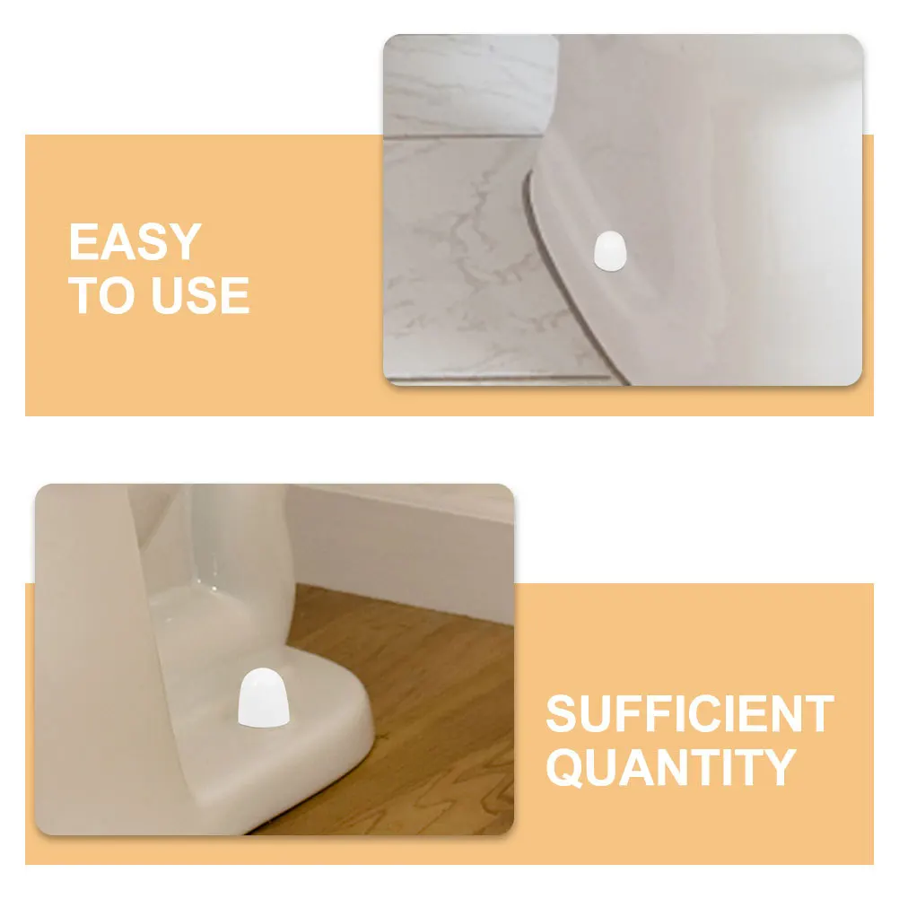 ฝาครอบสลักเกลียวห้องน้ำแบบตกแต่ง 6 ชิ้น ติดตั้งง่าย ไม่ต้องใช้เครื่องมือ ดีไซน์แยกส่วนเพื่อการทำความสะอาดง่าย อุปกรณ์ห้องน้ำที่ทนทาน