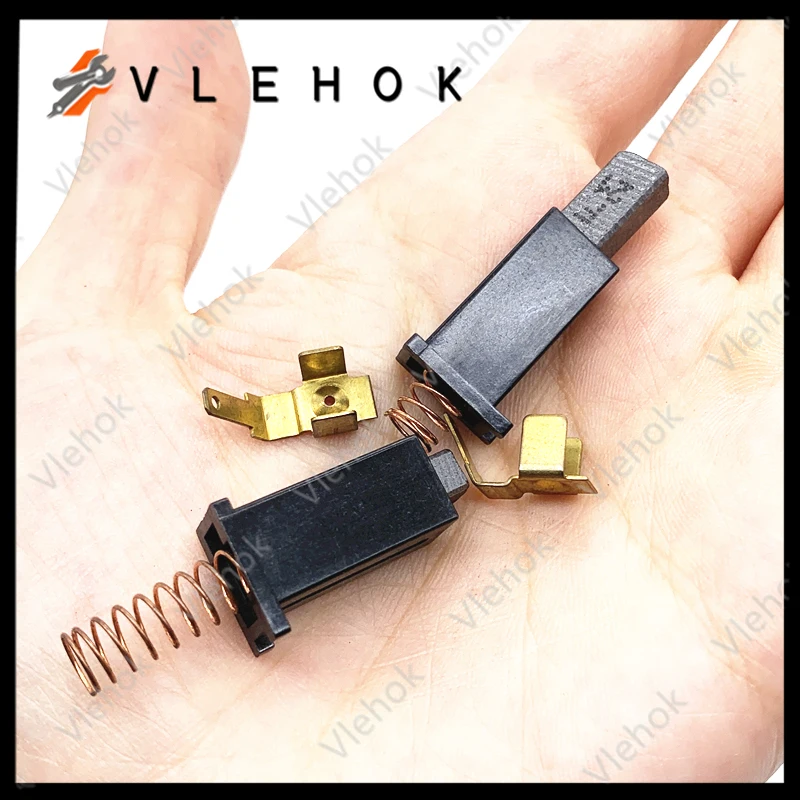 

Комплект угольных щеток для орбитальной шлифовальной машины BOSCH GSS140A 2610924701, аксессуары для электроинструментов, запчасть для электроинструмента