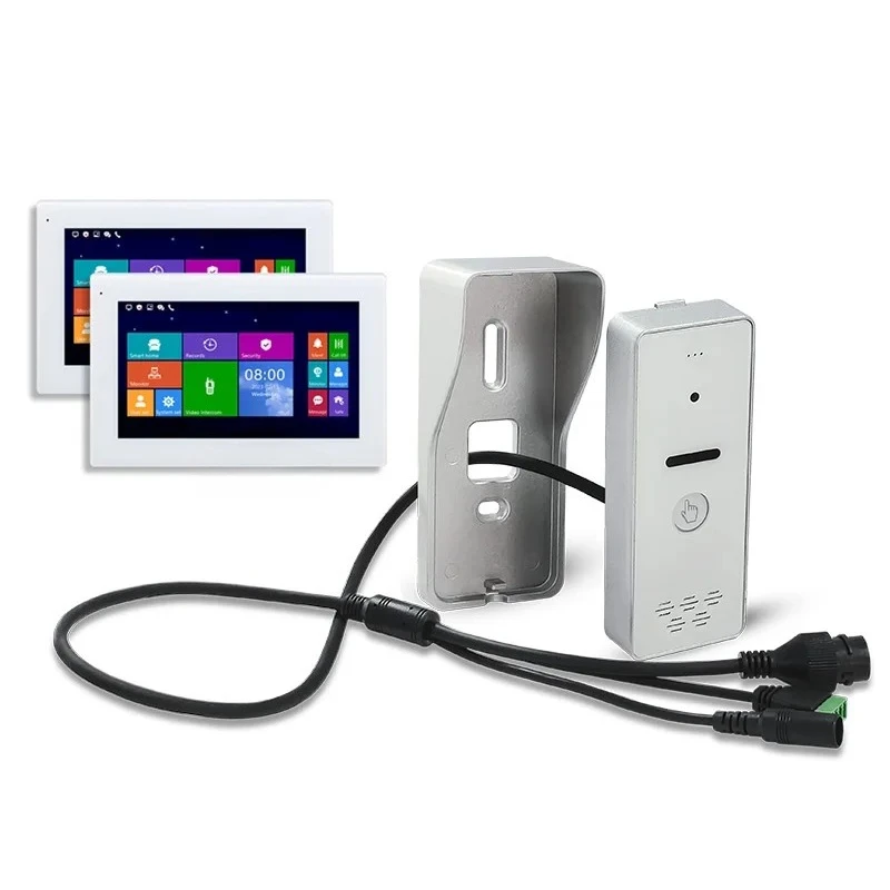 Customize Wireless Indoor Outdoor Touchscreen Doorbell Video Only Call Panel