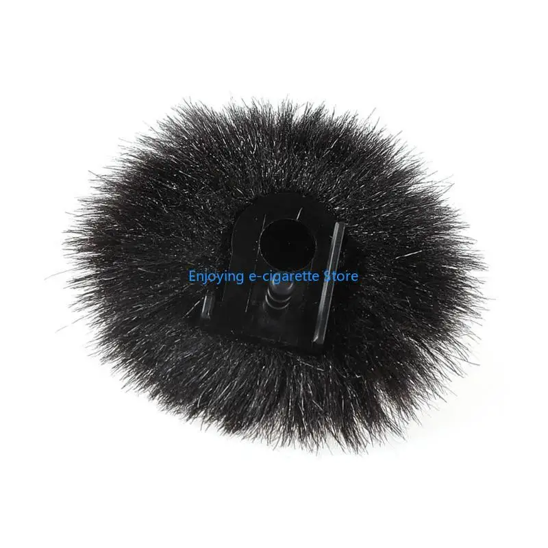 Pelziger Windschutzscheiben-Muff für Außenmikrofone für 150 kabellose Lavalier-Mikrofone Y4QF – Detail 3