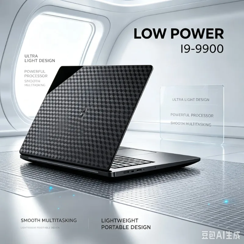 15.6IN Intel I9-9900 Notebook Ultra Light Portable Design Powerful CPU Smooth Multitasking Laptop for Daily Work Entertainment