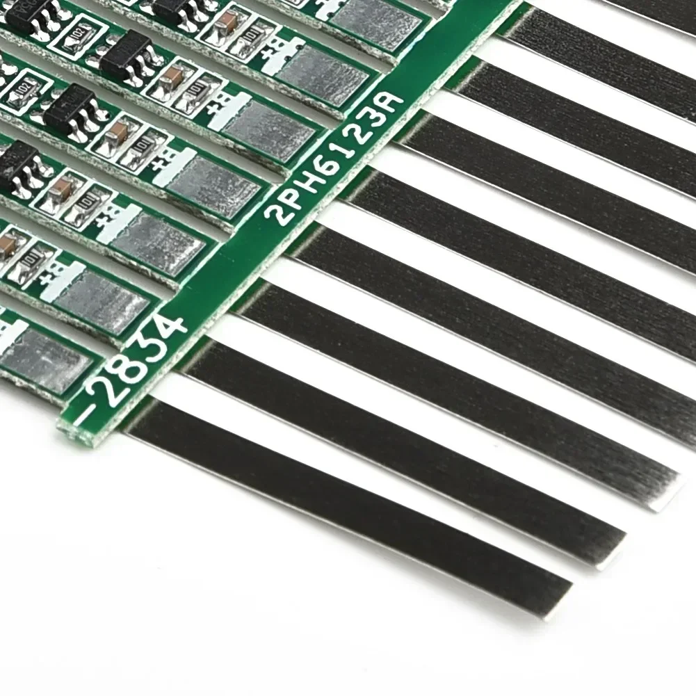 Pack of 10 Lithium Battery Protection Boards, Overcharge/Discharge/Short Circuit Protection, Connection Instructions