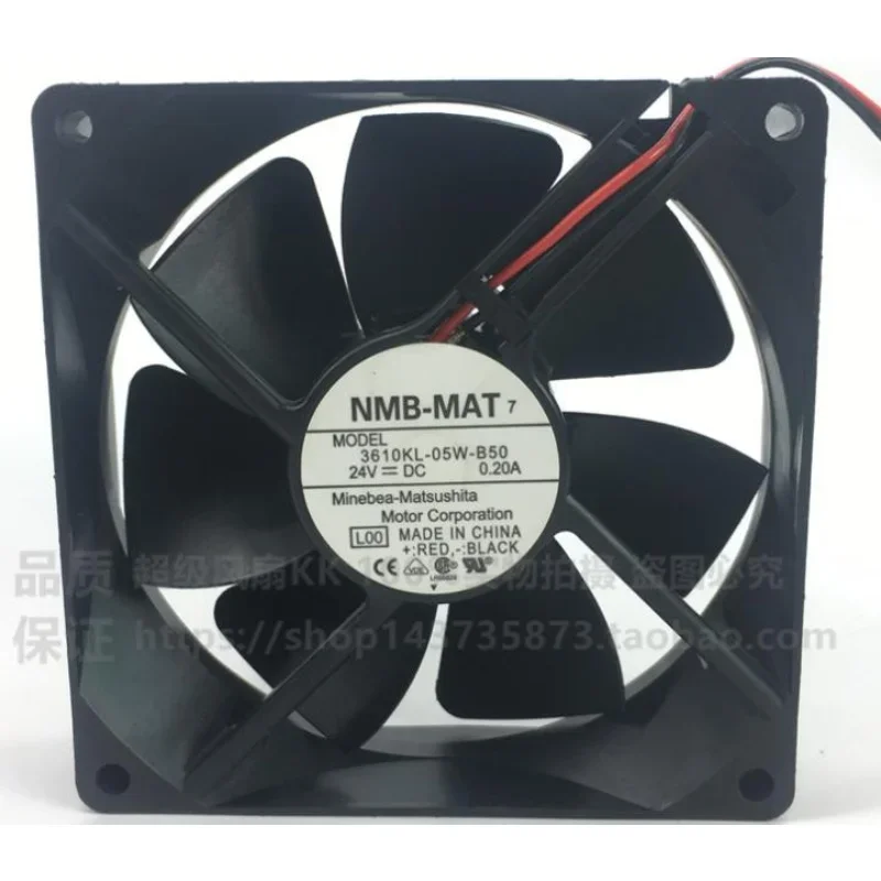 New CPU Fan For NMB-MAT 3610KL-05W-B50 9025 24V 0.20A 0.26A Inverter Cooling Fan 92*92*25MM