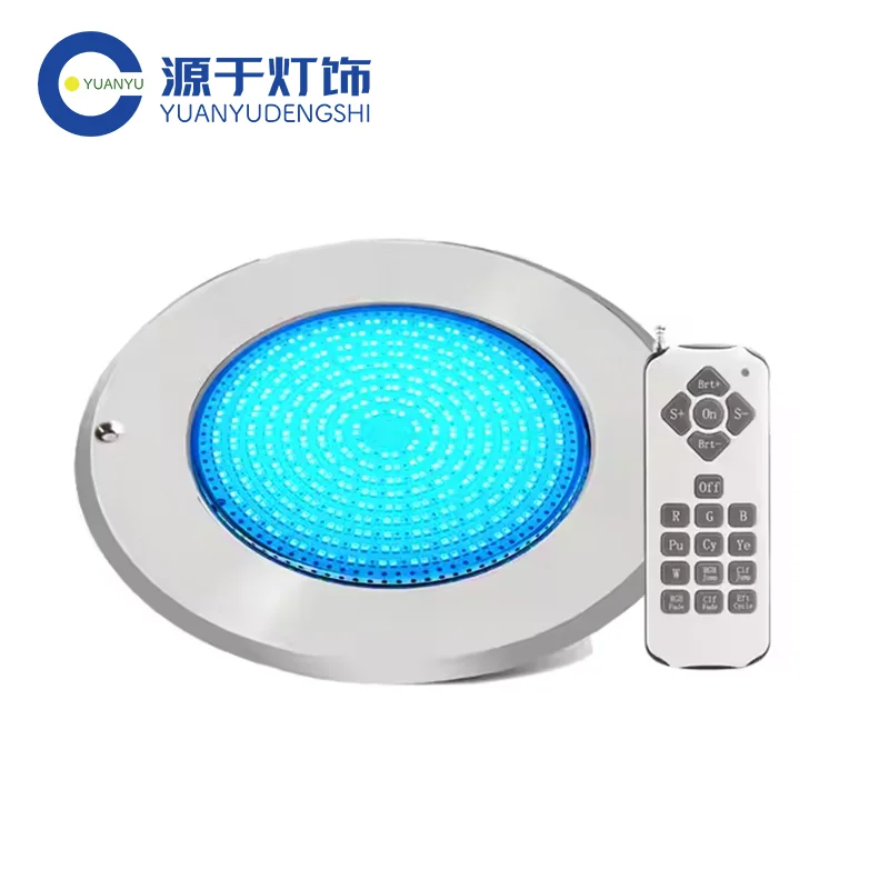 Wall Mounted Ultra-thin Pool Spot LED Lamp 12V 6W 10W 18W 35W RGB Synchronous Color 316 Stainless Steel