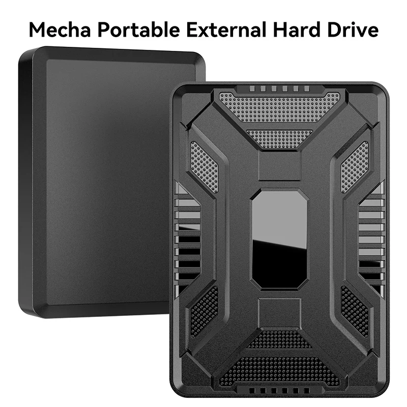 Full Heat Dissipation 2.5" Mechanical Hard Drive Mecha Shell TYPE-C / USB 3.0 5Gb Portable External Disk For Game Storage Backup