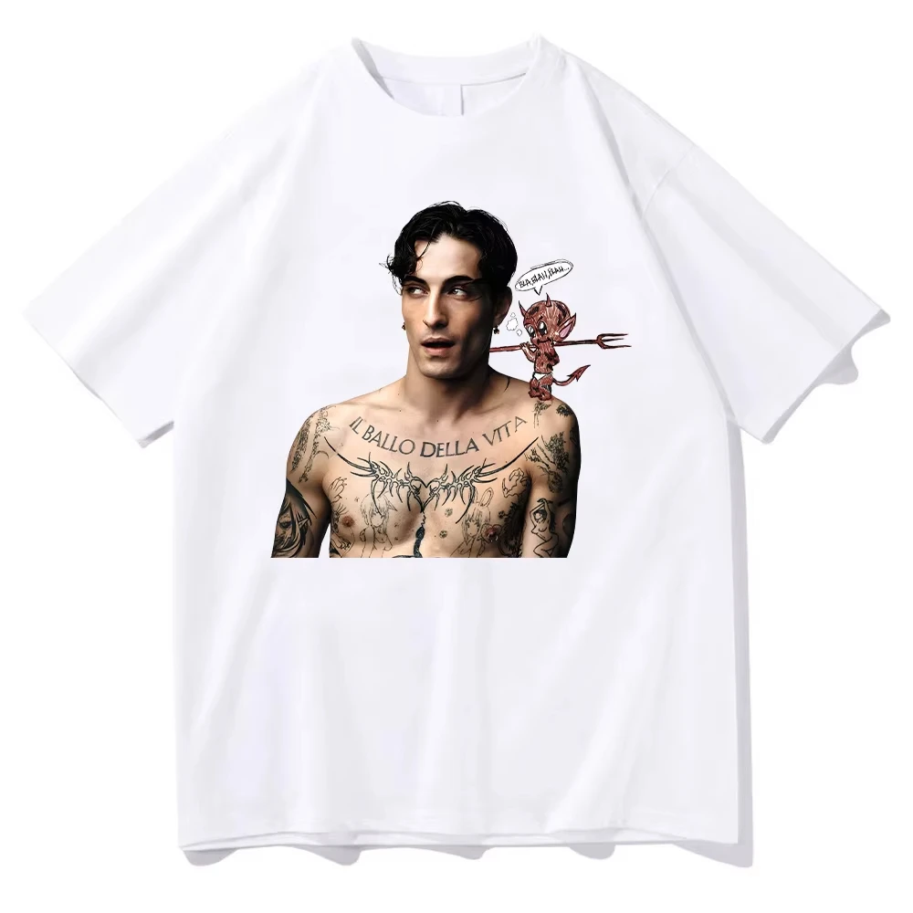 

Damiano David VOICES T-shirts Damiano David 2025 Men Women Clothing Harajuku High Quality Tops Cotton Tshirts Trends Tees