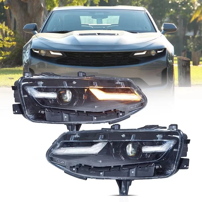 Manufacturer Full LED Headlights for Chevrolet Camaro 2019-up 1LS/1LT/2LT/3LT/LT1 2Door RWD Coupe and Convertible