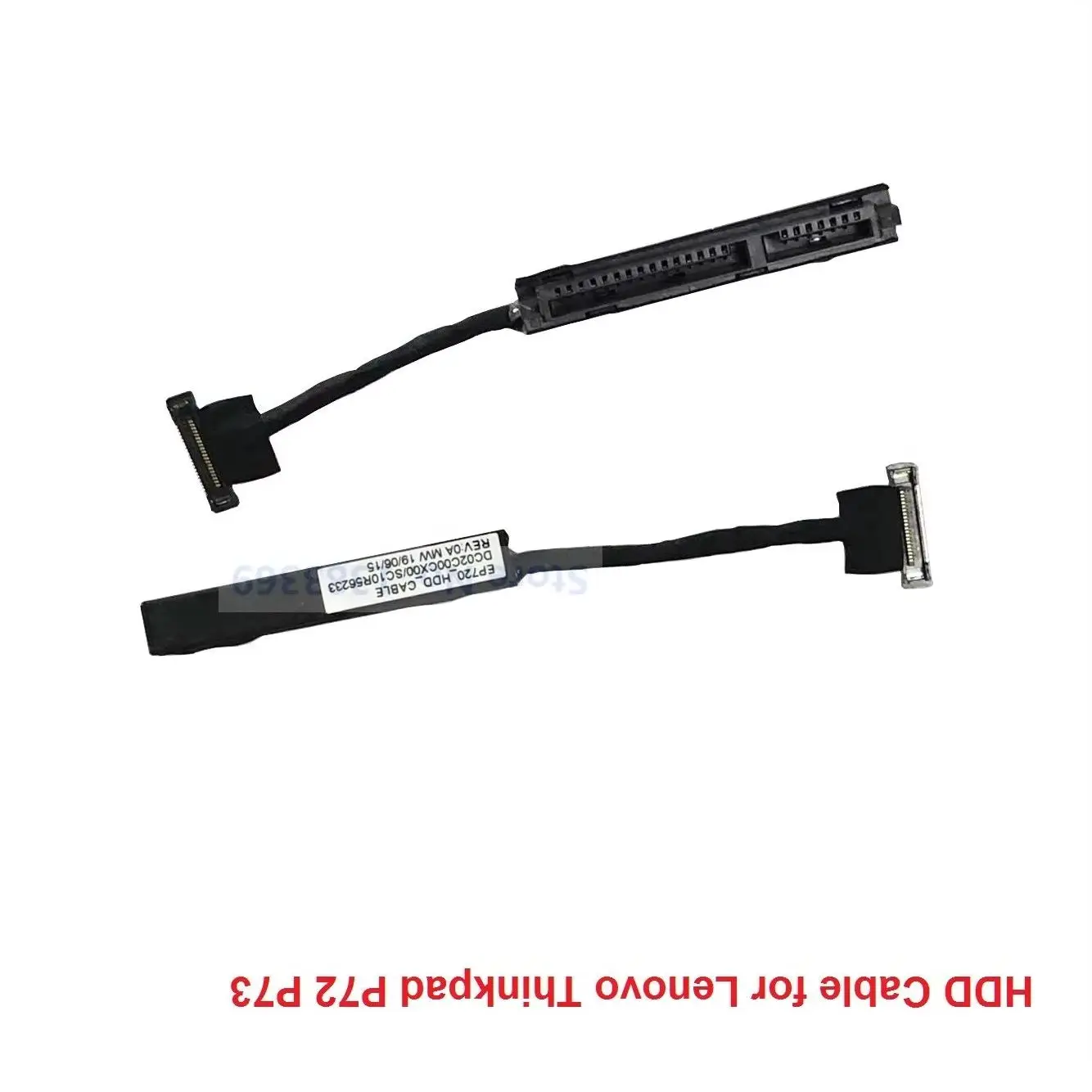 2.5 SATA SSD HDD Hard Drive Connector Cable Caddy Bracket Frame Holder for Lenovo ThinkPad P72 P73 EP720 PN: 02HK806 DC02C00CX00