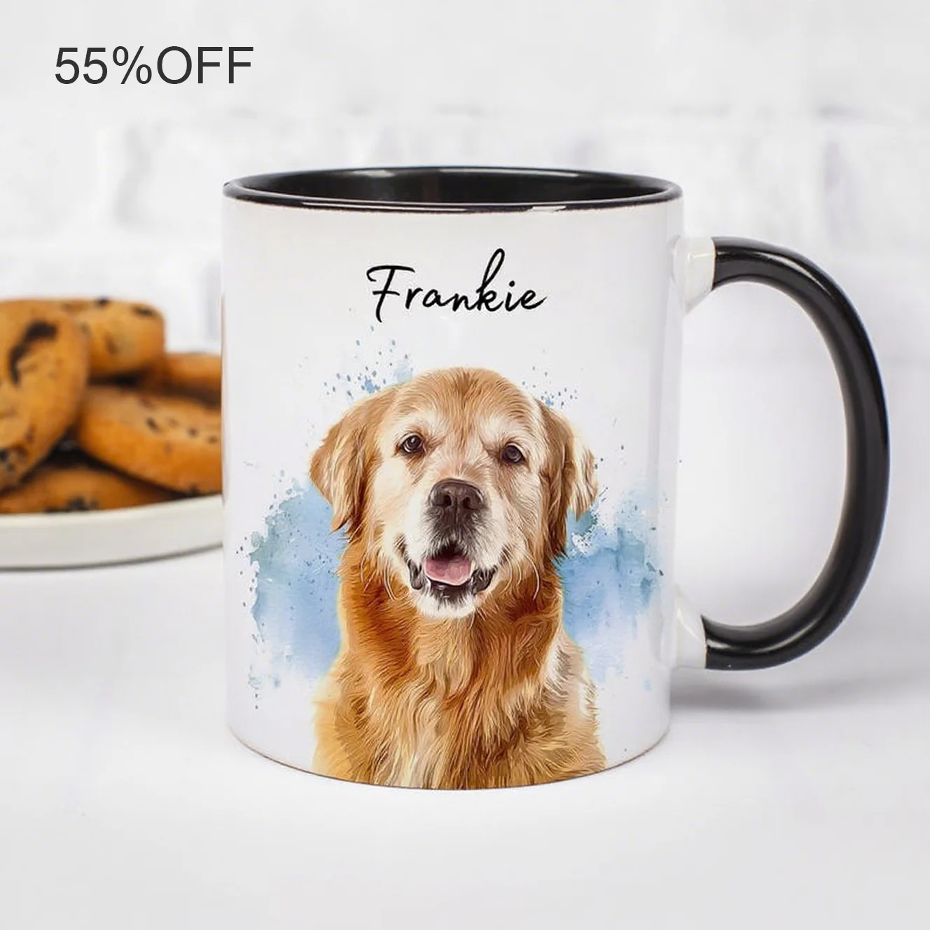 

Custom Pet Mug Using Pet Photo Name Custom Dog Mug Dog Coffee Cup Personalized Pet Mugs Dog Personalized Commemorative Cup Gift