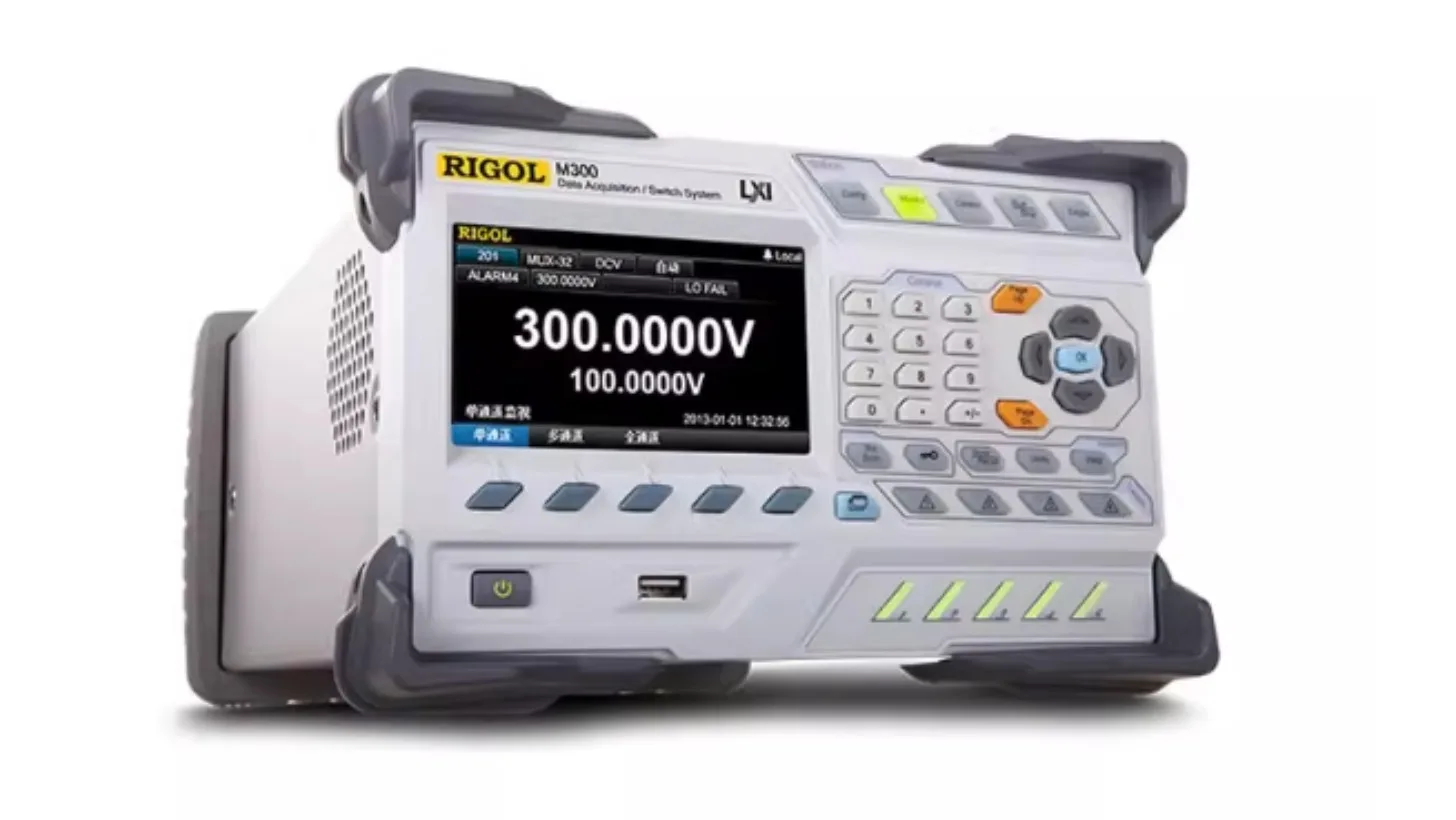 RIGOL M300 Modular Data Logger with Multimeter, Switch, and DAS Functions#xing