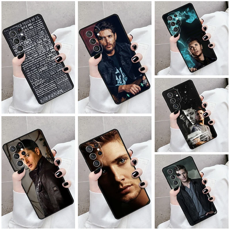 Phone Case For Samsung Galaxy S24 S23 S21fe S22 Ultra Plus Note 10 20 S8 S9 S10 Cover Supernatural Dean W-Winchester