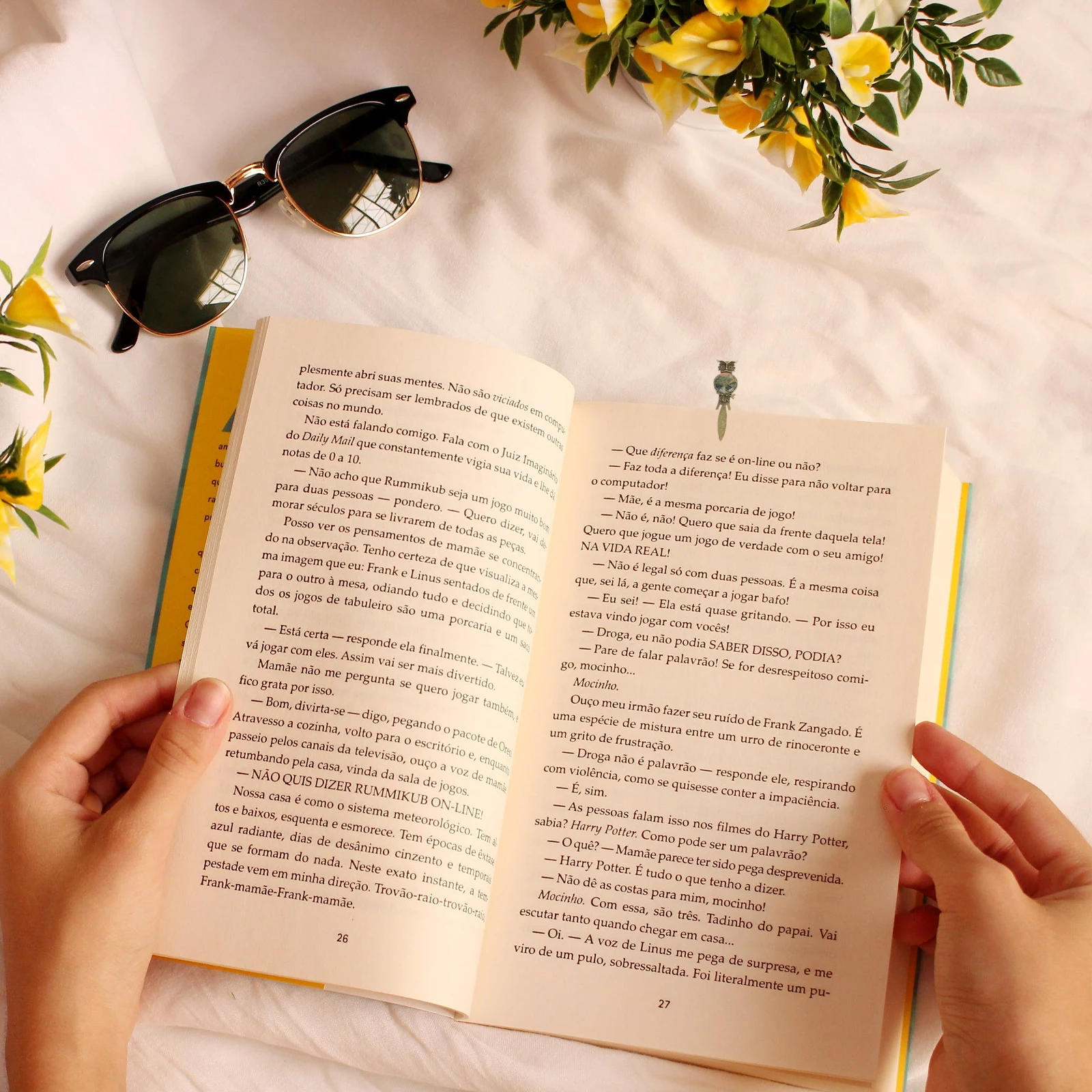 

Zinc Alloy Bookmark Owl Shaped Page Marker for Students Metal Natural Stone Decor Retro Style Bookmarks