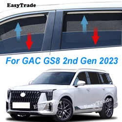 For Trumpchi GAC GS8 2nd Gen 2023 Car Magnetic Sunshade Mesh Curtains Side Window Sun Shade Sunshield Sun Protection Cover