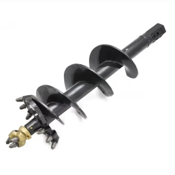 Excavator Earth Auger Soil Auger Drilling Machine for Tree Planting and Post Pole Auger for  Doosan SL035/SL015/SL018-VT/DH80-7