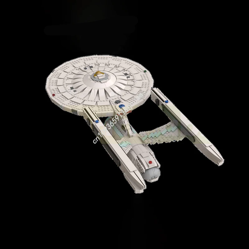 

2143 шт. MOC UCS Enterprise A, строительные блоки, логическое мышление, воображение космоса, решает проблему, рождественская игрушка в подарок