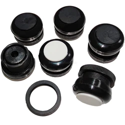 1Pcs Black White Button For Speed Hoist Crane Pendant Control Station