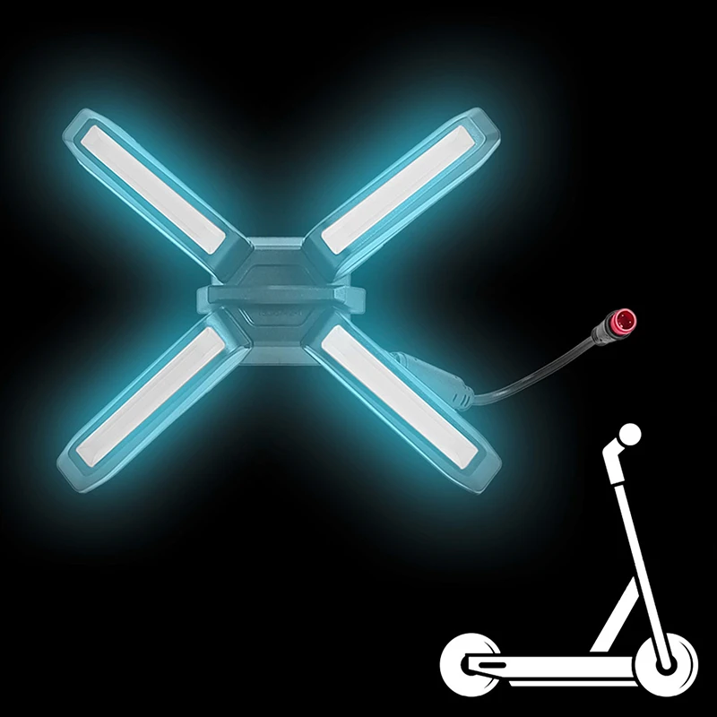 

Replacement X-Shape Super Bright 4W Headlight for Segway Ninebot ZT3/ZT3 Pro Electric Scooter Parts