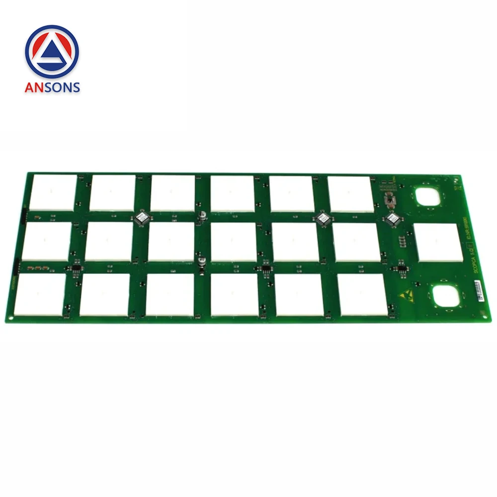 

ID.NR.591890 SCOPCA 5.Q 3300AP 3600 S**R Elevator Touch Button PCB Board Ansons Elevator Spare Parts