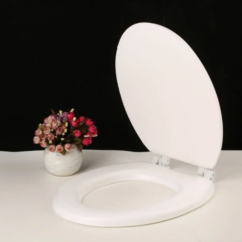 

Soft Waterproof Toilet Seat Cover Thickened Waterproof Bathroom Warmer Seat Removable Comfortable Closestool Mat