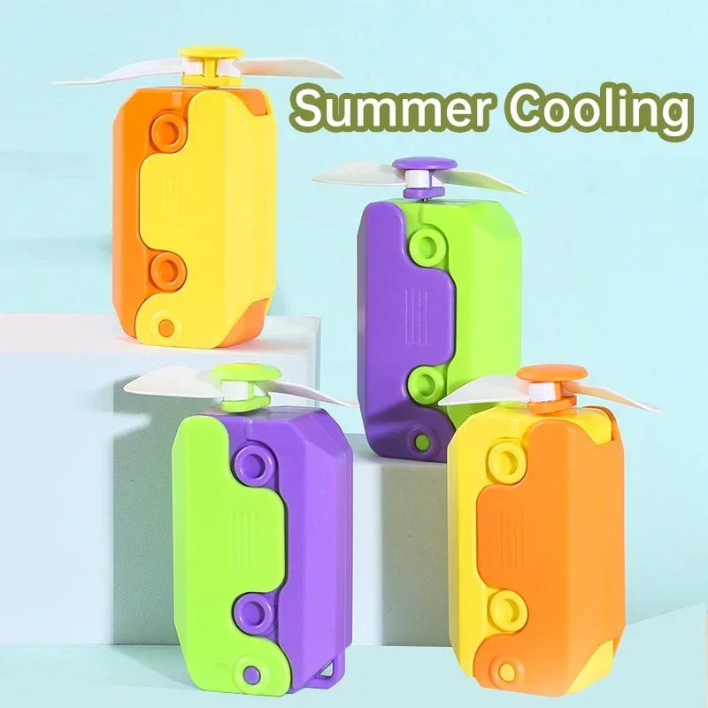 Mini Portable Fan USB Charging Cute 3D Gravity Radish Knife Shape Knife Fidgets Toy Lovely Sensory 3D Print Cutter Novelty Gift