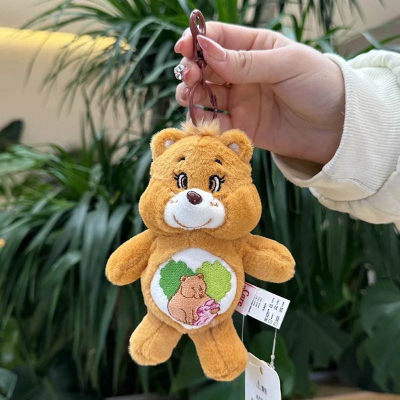 Care Bears Echte süße Carebears Plüsch Anhänger Schlüsselanhänger Schultasche Puppe Anhänger Geburtstagsgeschenk Raumdekorationen 3