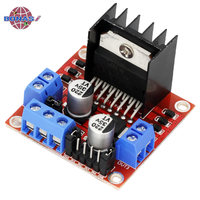 L298N Driver Board Module DC Stepper Motor Smart Car Robot Breadboard Peltier High Power Dual H-Bridge Controller for Arduino