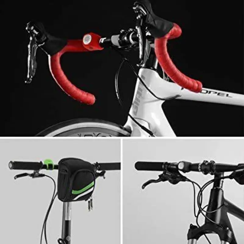 Bike Bell 90DB Cycling Handlebar Horn Bicycle Water-Resistant Rainproof 3 Sound MTB Electric Folding Road Scooter Accessories