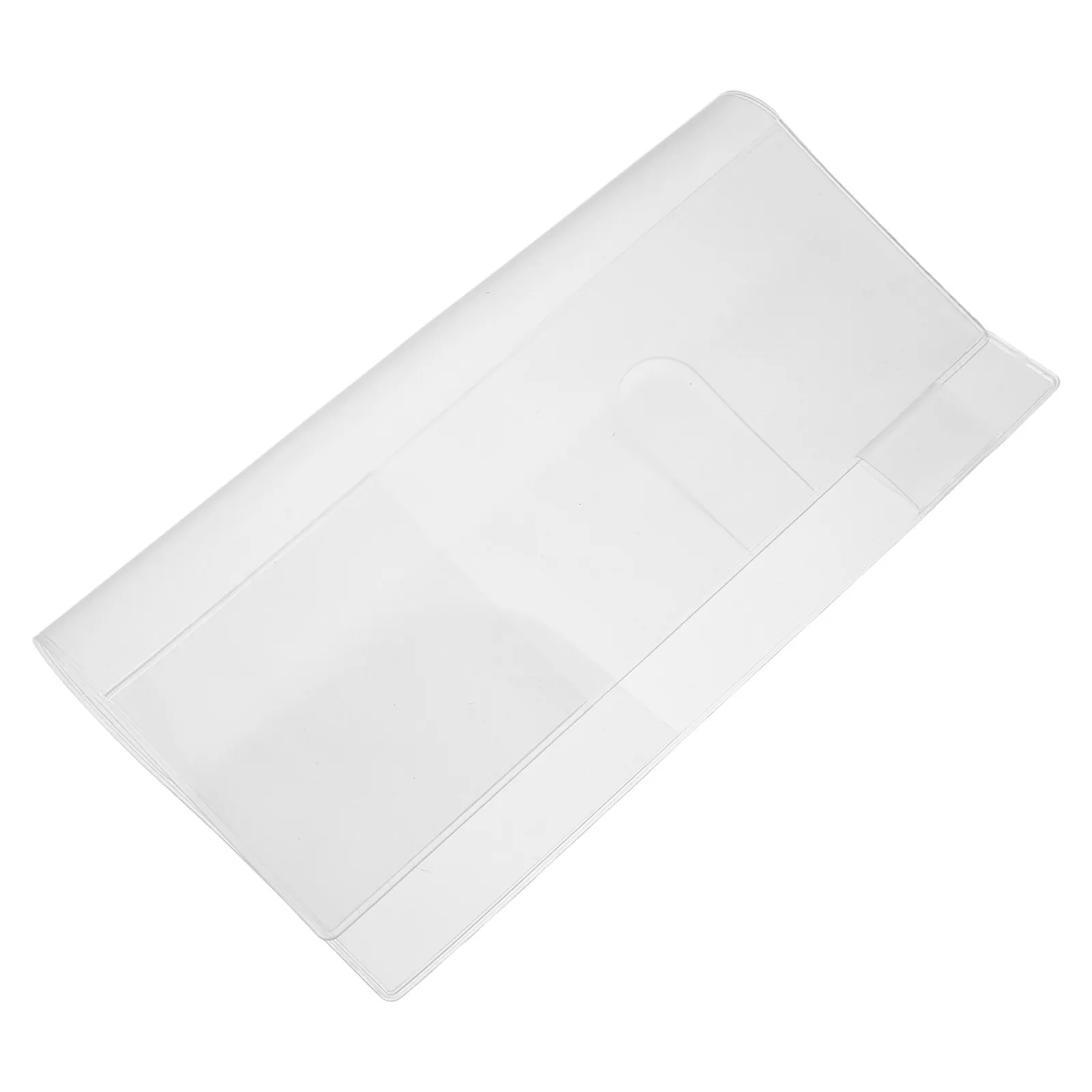 

PVC Book Jacket Cover Frosted Protective Stylish Clear Plastic Sleeve Compatible Hoboweeks Planner Notebook Book Protector