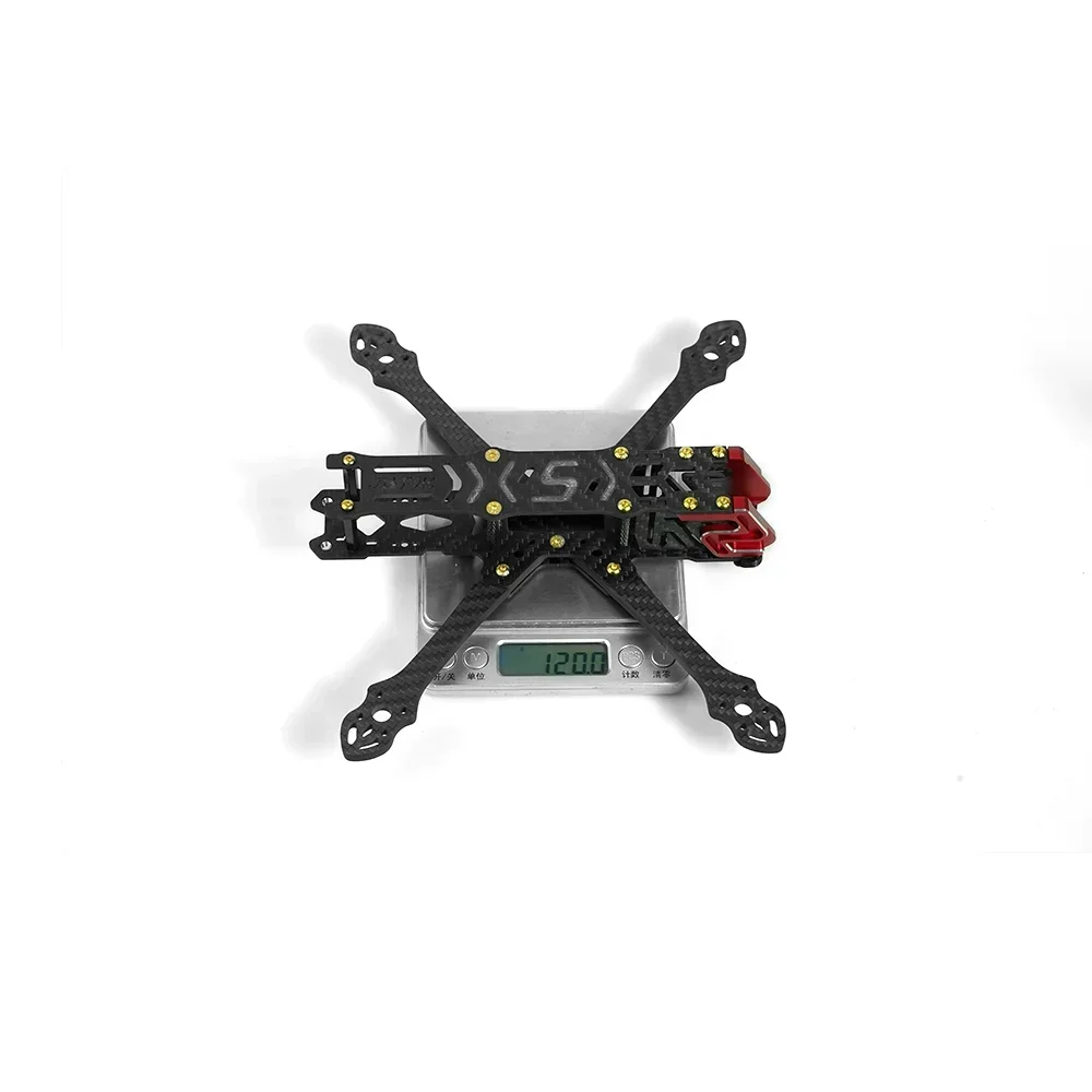 HGLRC Sector D5 X5 FR 5 inch Motor Mounting Hole M3X16 Wheelbase 210mm Freestyle Frame FPV