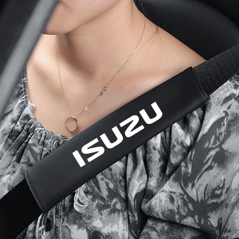 

Car Seat Belt Shoulder Protector for Isuzu D-MAX D MAX Dmax I II PANTHER ASCENDER 4X4 WFR VAN NFR ATV TROOPER car Accessories