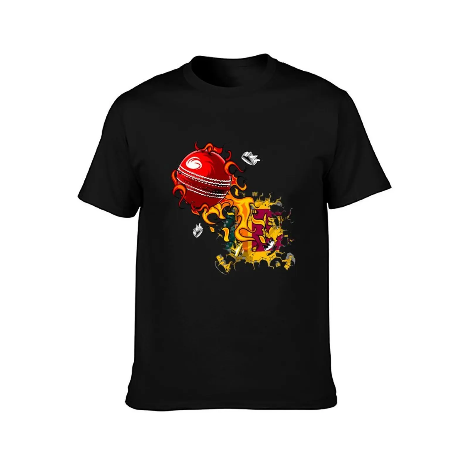 Sri Lanka Cricket T-Shirt Christmas Casual Short Sleeve Top T-Shirt
