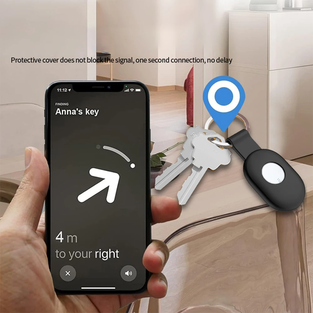 

Silicone Holder Case For Xiaomi Tag Positioner Protective Cover Pendant Ideal For Pets, Keys,luggage, And Other Valuables