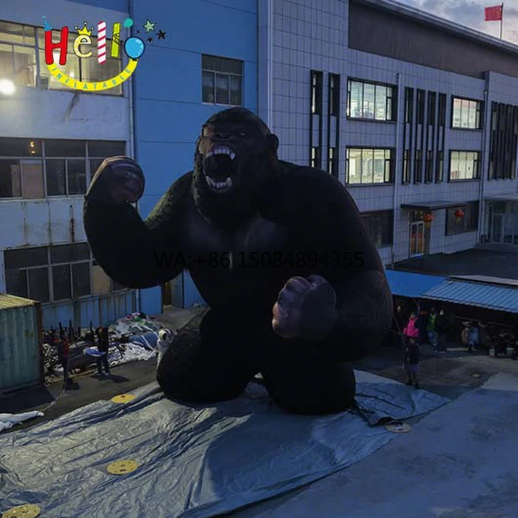 Best Sale Advertising Sale Promotion Giant Inflatable Gorilla Animal