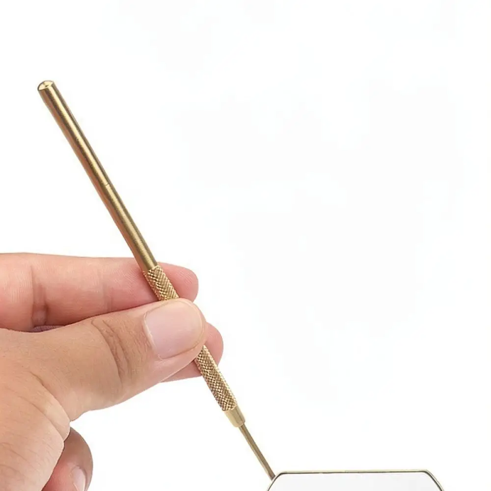 Professional Lash Grafting Inspection Mirror For Myaokue Up Tools Portable Square Stainless Steel Makeup Gear