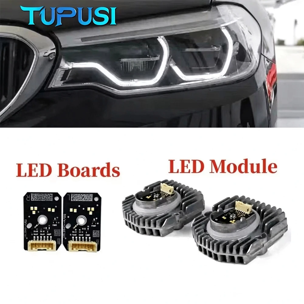 Weiße DRL LED-Scheinwerfer für 2017-2020 BMW 5er Serie G30 G31 F90 M5 G32 Neue Adaptive Tagfahrlichter LED-Chips 63117214940