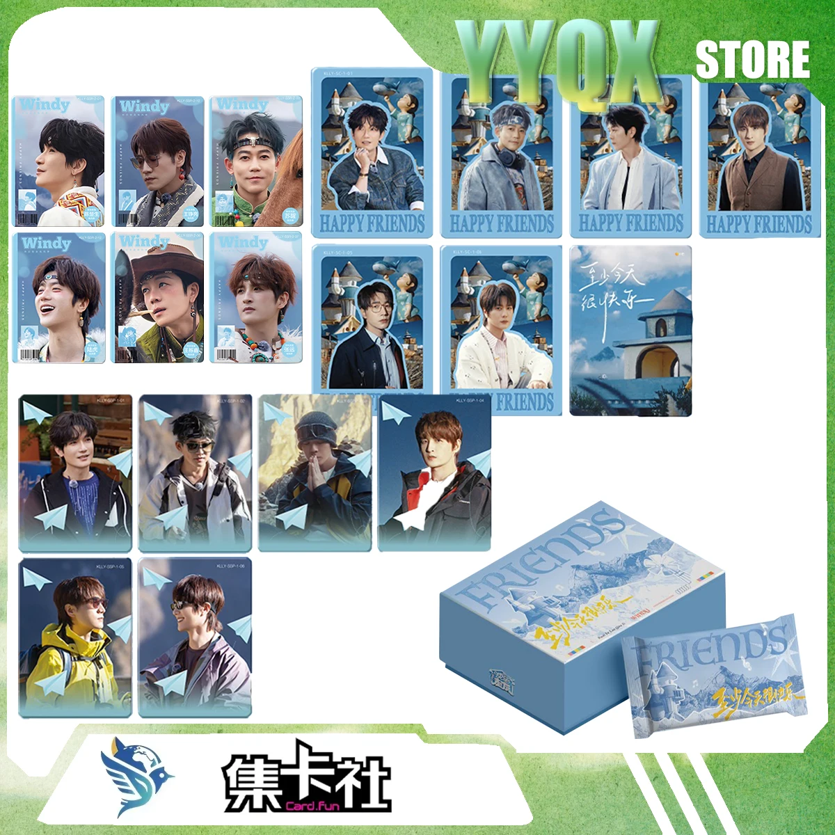 

Card.Fun 2026 NEW Friends‌ Star Variety Show Collection Card Periphery Surprise Gift Toy Collectibles Like Ornament Rare