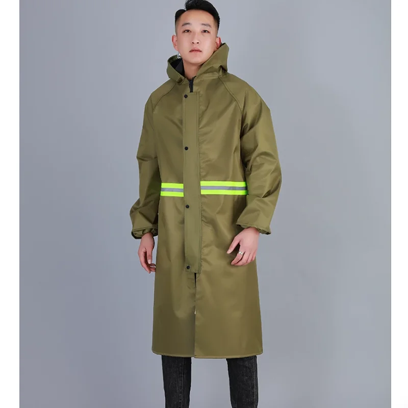 adult-raincoat-riding-long-line-waterproof-and-windproof-thick-hiking-oxford-canvas-outdoor-jumpsuit