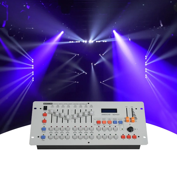 

black and white disco 240 dmx controller a console 240a