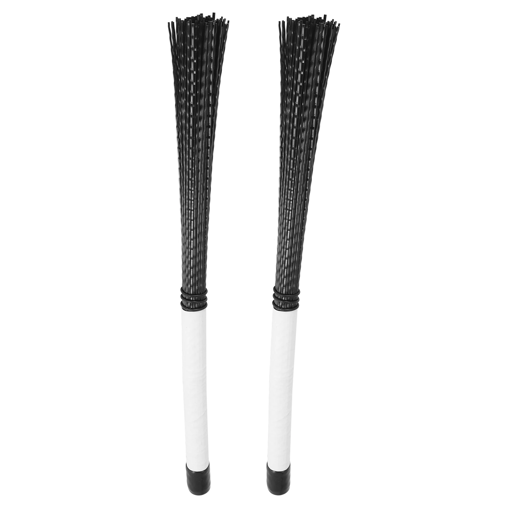 2Pcs Cajon Brush Telescoping Drum Brushes Nylon Sticks Percussion for Jazz Stick Drum Musical