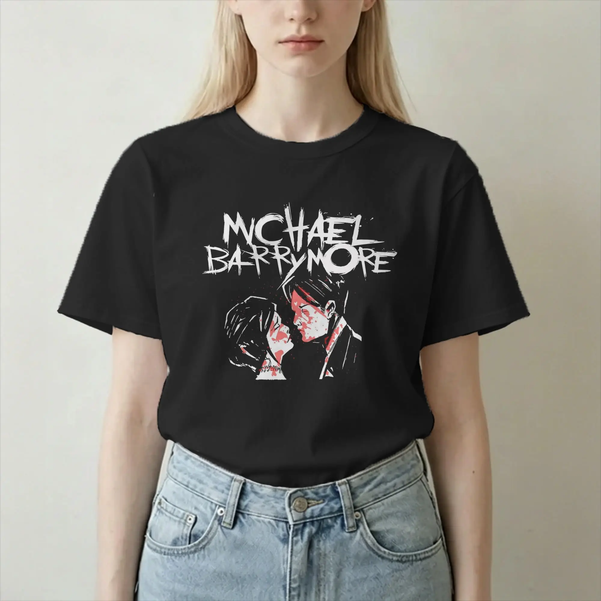 MY CHEMICAL ROMANCE My Chemical Barrymore T Shirt Men Women 100% Cotton Leisure T-Shirt Tee Shirt Clothes Graphic Printed