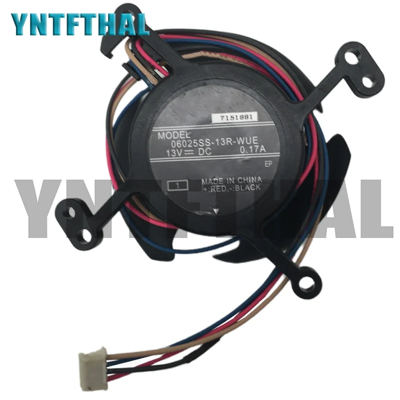 06025SS-13R-WUE  CB-S04/S04E/X04/W04U04 New Cooling Fan DC13V 0.17A 4-Pin