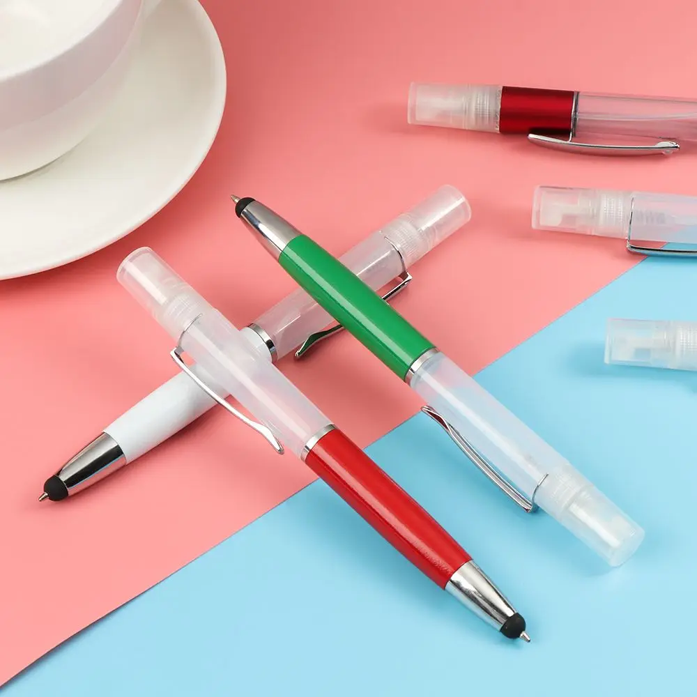 

Portable School&Office Supplies Writing tools Spray Gel Pen Travel Perfume Bottle Ballpoint pen Disinfectant