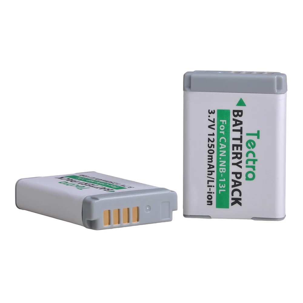 NB-13L NB13L 1250mAh Camera Battery for Canon PowerShot G5X G7X G9X G7 X Mark II SX720 HS