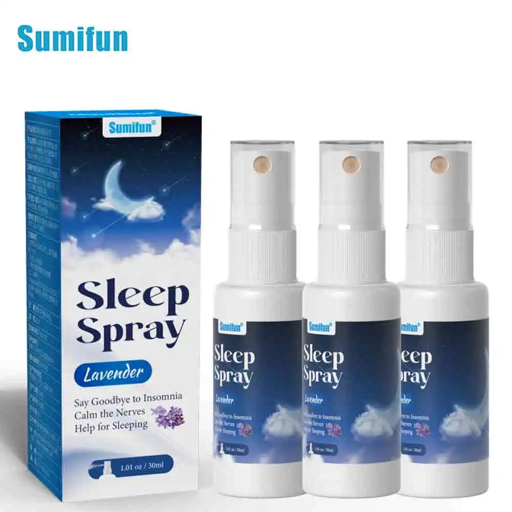 30ml Sumifun Insomnia Spray Sleeping Neurasthenia Soothing Sleep Aid Relieve Anxiety Decompression Headache Care