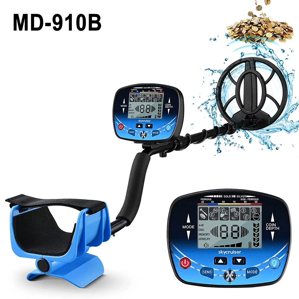 Ship from Poland Metal Detector Underground Depth Search Finder Gold Detector Treasure Detecting Pinpointer Waterproof Coil